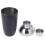 Barset mit Shaker, Stahl, schwarz, 5-tlg. 3
