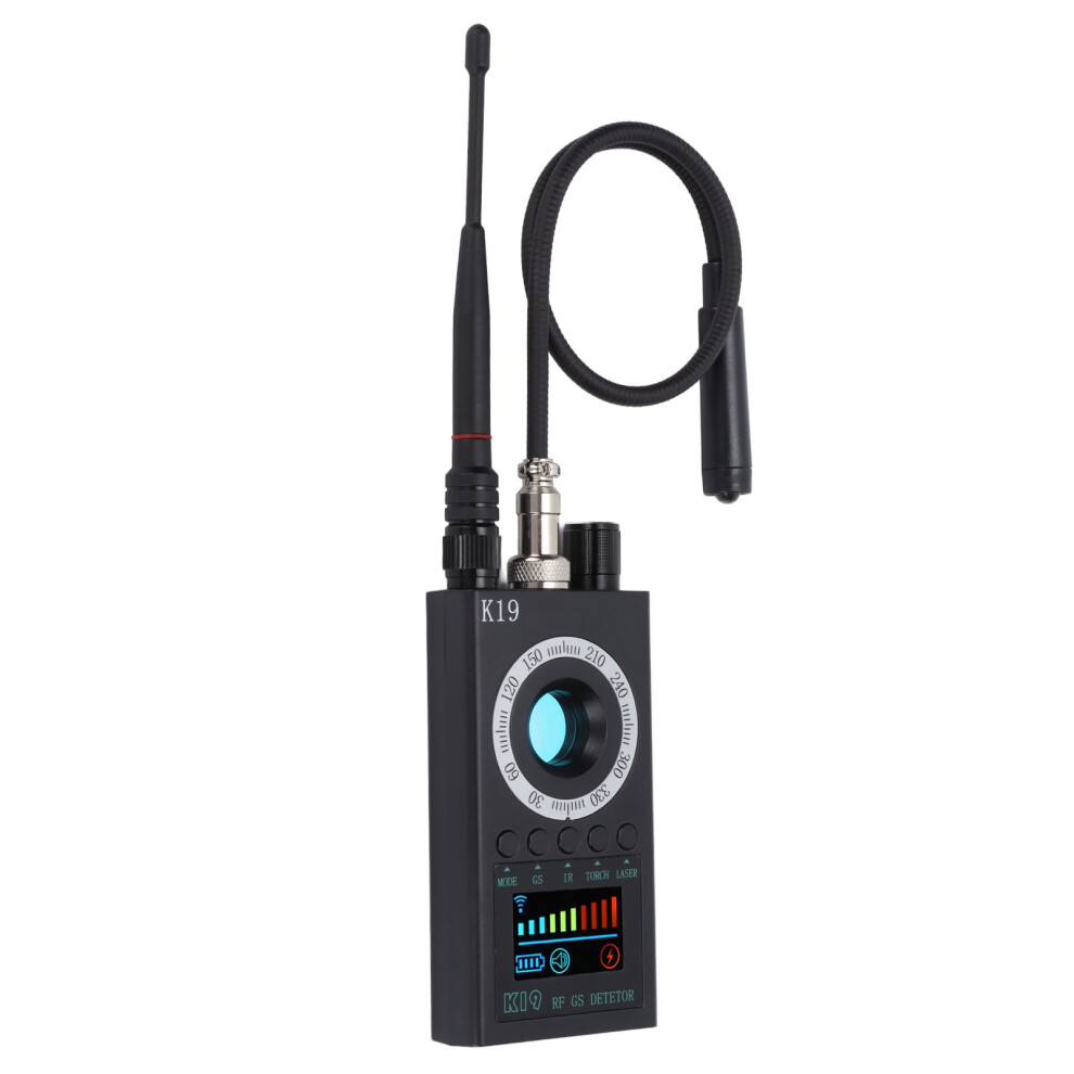 K-19 Rf Signal Detector 100Mhz-8Ghz, 10 Range Black 8021358066854
