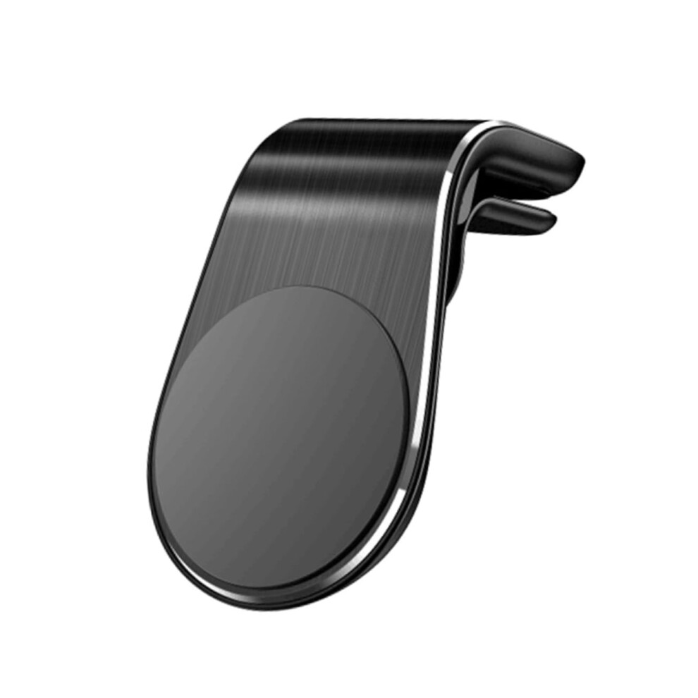 Magnetic Car Phone Mount Air Vent Mount For Smartphones And Gps Devices With Safety Base And Spring Clip Black 9354506698539