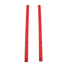 Langlebige rote Knochen-Rippenleisten für Longboards, 35,7x1,8 cm, POM-Material