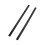 Langlebige POM Longboard Rip Bones Rails 35,7 x 1,8 cm Schwarz 13