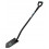 Skarp spade med stålhåndtag 120 cm 2