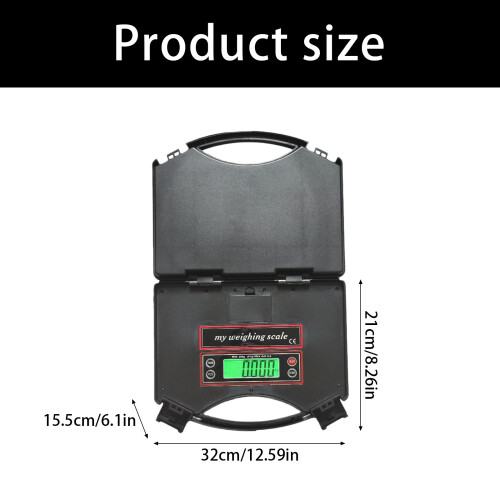 Electronic Scale 25kg Capacity 1g Resolution Express Delivery 2