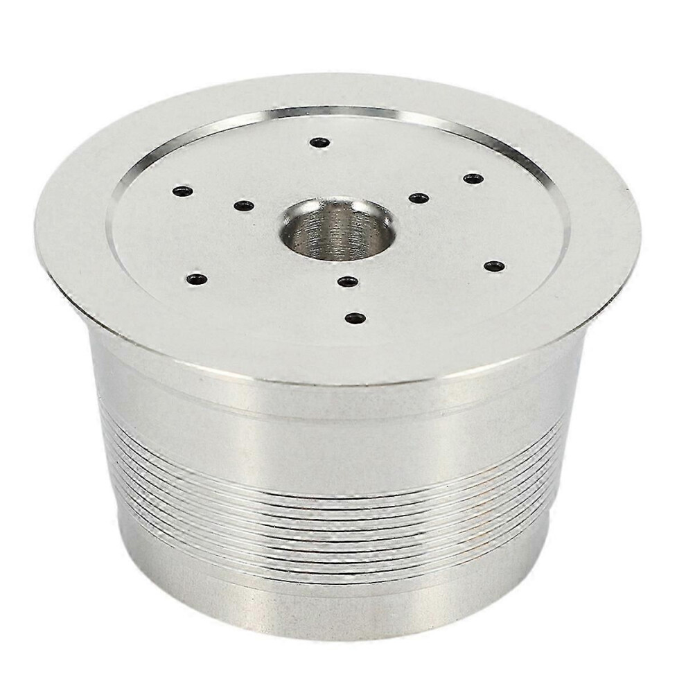 Kikidex (As Show, One Size) Compatible For Caffitaly Coffee Machine Maker Stainless Steel Refillable Reusable Capsule For Caffit