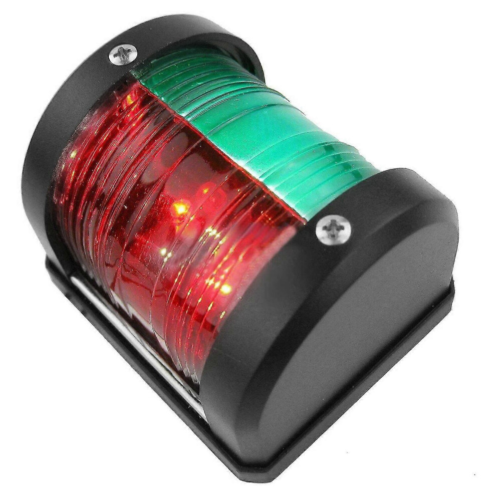 Kikidex (As Show, One Size) Boat Navigation S 12V Waterproof Navigation Sailing Signal Lamp For Marine Yacht Pontoon Light