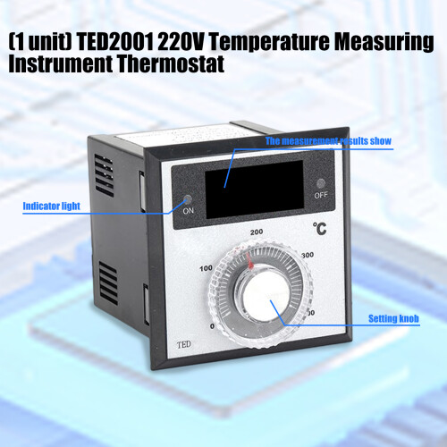 220V 0-400 Degree Digital Display Temperature Controller-K600 2