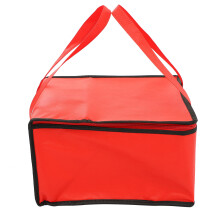 2Stk Isoliertasche Rot Aus Vliesstoff Und Aluminiumfolie Für Transport