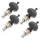 4 Pcs Tarraxas Para Ukulele E Guitarra Com Botão De Afinação 6