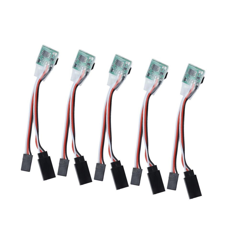 Rc Aircraft 5 Pack Signal Reverser Universal Servo Rotation Inverters 4Â6V 3401358068099