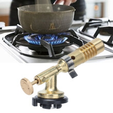 Hochtemperatur-Brasschweißbrenner, Mapp-Gas Turbo, Gold/Schwarz
