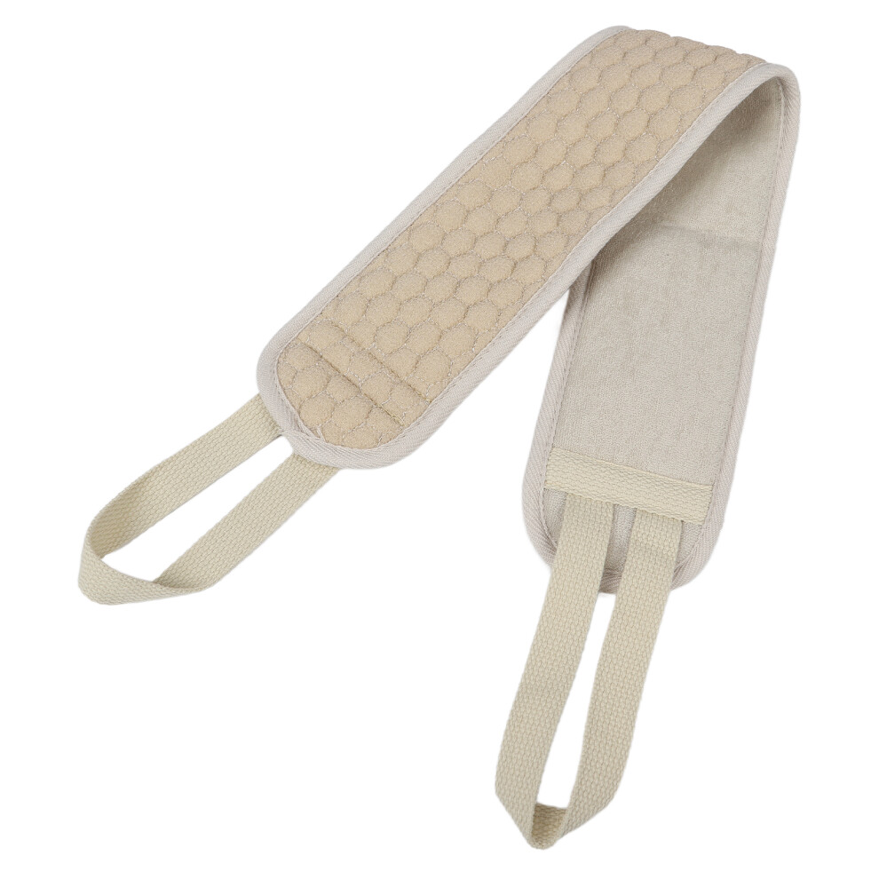Exfoliating Back Scrubber Towel with Handle â Deep Cleansing Sponge Pad