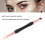 Double Ended Eye Shadow Brush for Makeup Artists & Beginners 12