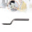 2 Sizes Curved Sewing Machine Needle High Hardness Portable Piercing Tool #4 1