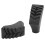 4 Pcs Rubber Trekking Pole Tip Covers 12mm Black Protective Caps 10