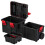 Rolling Workshop Tool Box with Clamping Fasteners Modular Reinforced Wall Structure 45 x 36 x 64 cm (with Plastic Closure) 2