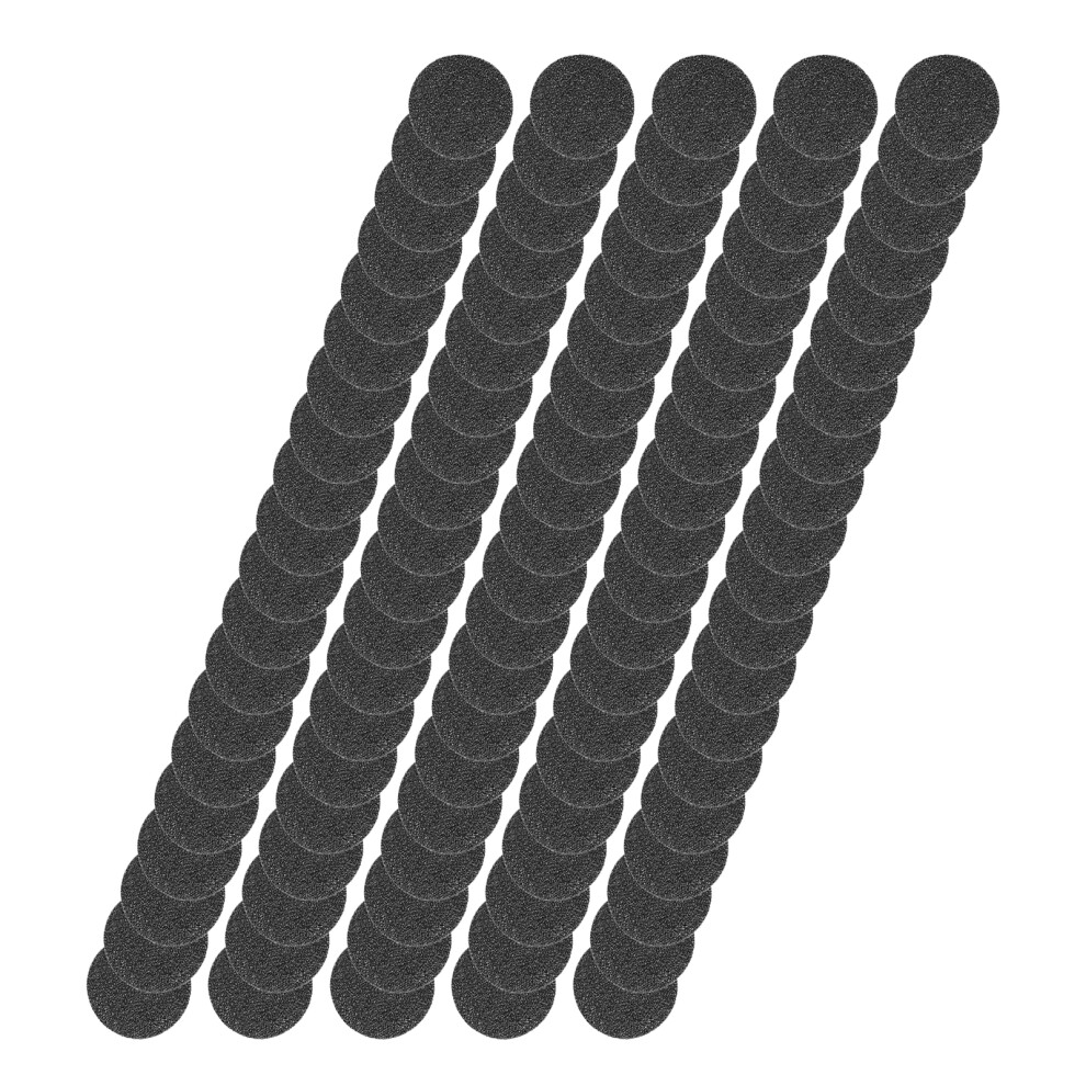 100pcs Sandpaper Discs Replacement Pads for Electric Foot File 80#