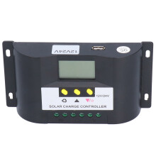 Contrôleur de charge solaire intelligent 10 A ABS LCD