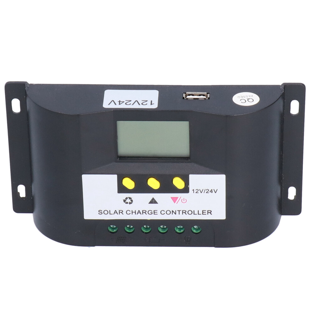 10A Intelligent Solar Charge Controller With Lcd & Usb Output 9481358072122