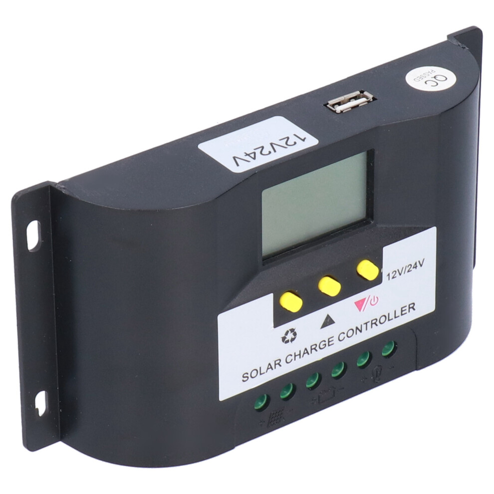 20A Intelligent Solar Charge Controller With Usb & Lcd Display 8451358072256