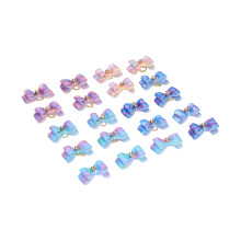 Starry Sky Bow Rubber Bands Pet Rabbit Hair Rope - 3.5cm Pet Head Flower