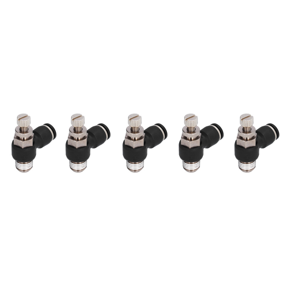 Sc Pvc L Type Right Angle Throttle Valve, Male Thread, Gas Control 4671358072924