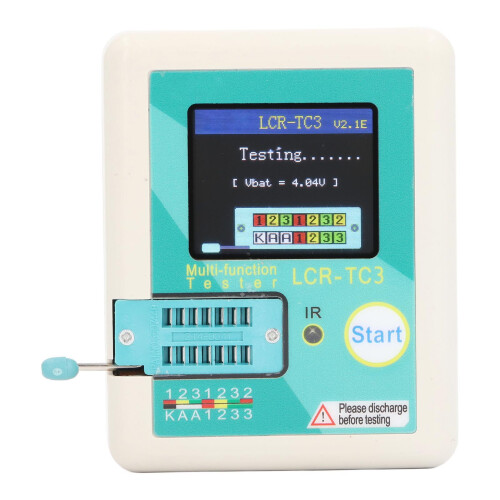 Transistortester-Kit, hochpräzises Farbdisplay, 1