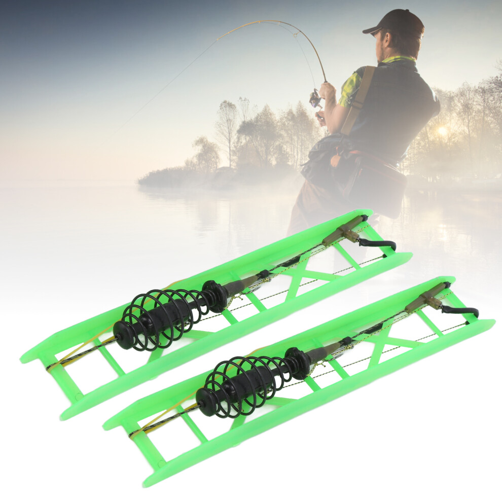 2pcs Fishing Bait Spring Lure Tackle 50g with Hooks, 6x3cm-image-OPC-PMRGKMZ-NEW