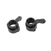 Upgrade 2pcs RC Aluminum Steering Knuckles for WPL B14/B24 1/16 Cars