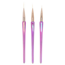 3-teiliges Nagelliner-Pinsel-Set, 12/16/21 mm,