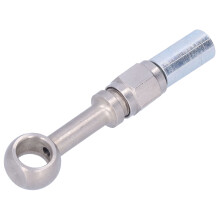 Ducati Brake Oil Line Banjo 0 M10 Stainless Steel Fitting Replacement Part