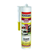 SOUDAL SILICONE WHITE 280ML - SIL U SO BI