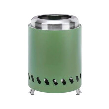 Detachable Outdoor Fire Pit For Camp Efficient Heating-Green