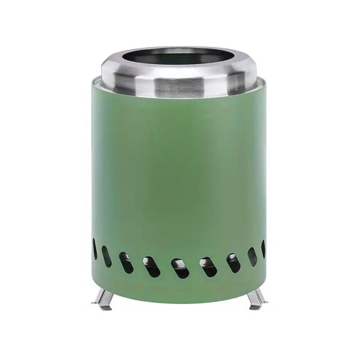 Detachable Outdoor Fire Pit For Camp Efficient Heating-Green