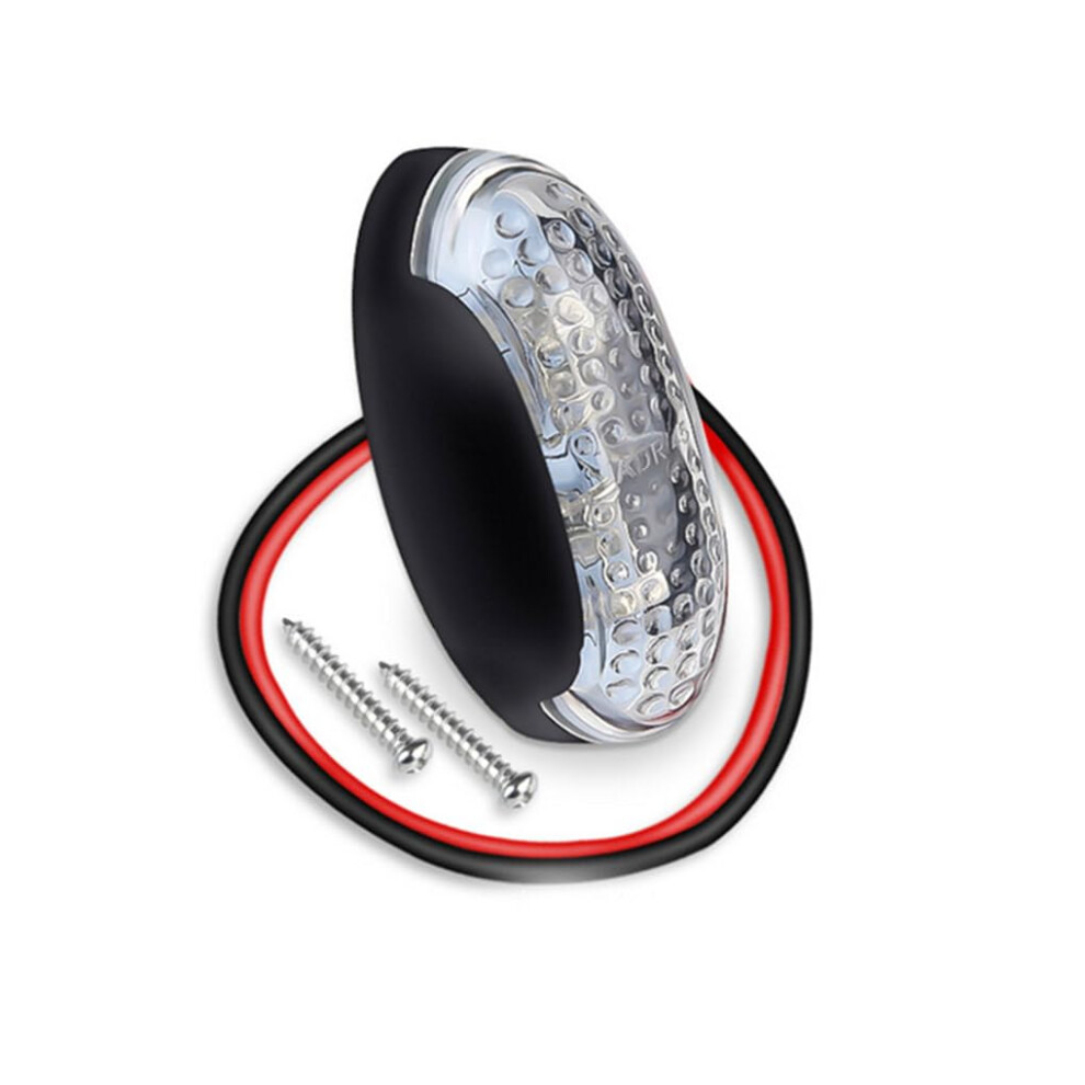 Led Transparentance S Side Marker - Weight Indicator Lamp, Durable Outdoor Rv Lamp, 12V, Waterproof Light/Yellow 9339159008041