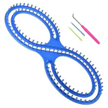 (As show, One size) Afghan- Kit for Large Weaving Projects, Knitting Looms Knitting Board Weave- Kit