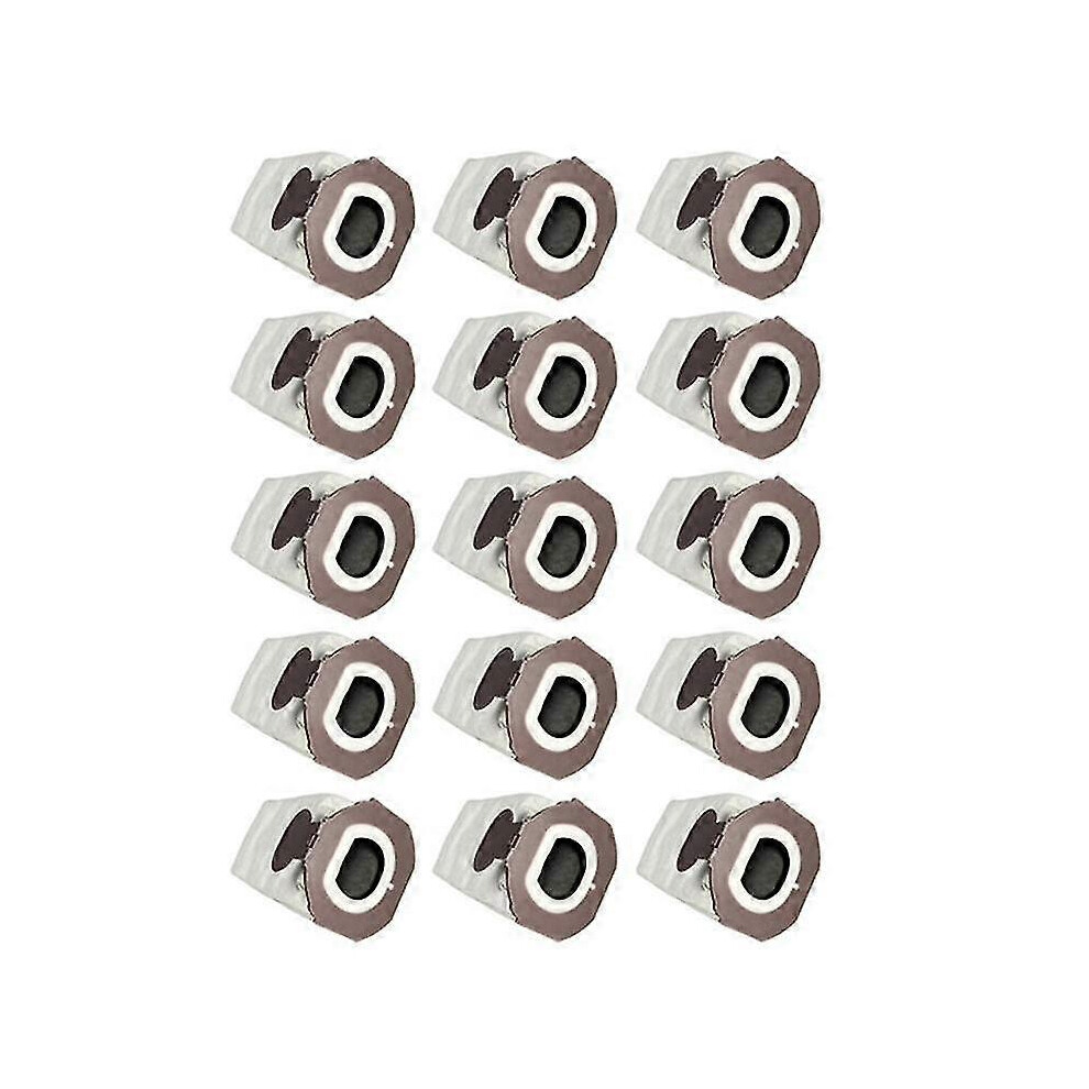 Kikidex (As Show, One Size) 15 Pack Vacuum Cleaner Bags For Vorwerk Kobold Vk7 Fp7 Vacuum Cleaner Bags Filter Bag Replacement