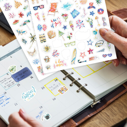 Festival Themed Sticker Adhesive Wrapping Label Journal Sticker 1