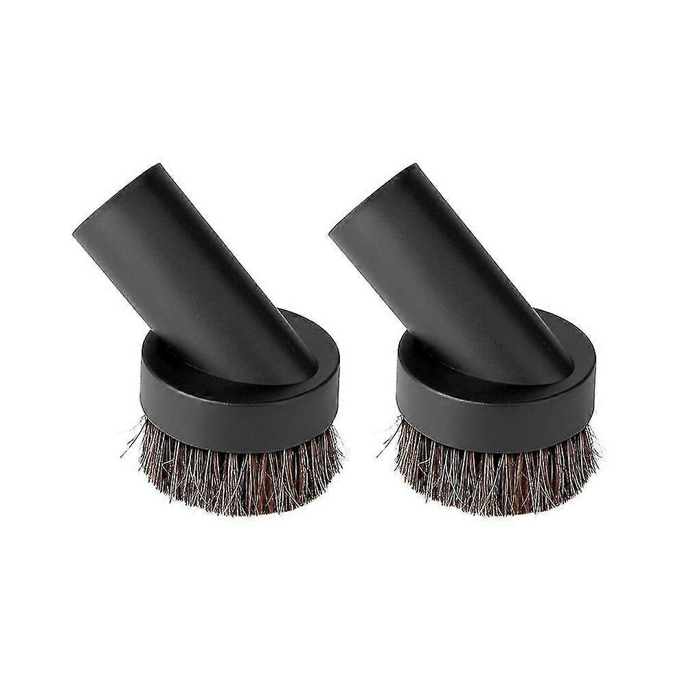 Kikidex (As Show, One Size) Bristle Vacuum Brush Round Brush Vacuum Attachment Universal Vacuum Dust Brush For Most Vacuum Clea