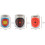 Paper Self-Adhesive Target Paper Sticker Small Red Portable 5