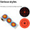 Paper Self-Adhesive Target Paper Sticker Small Red Portable 2