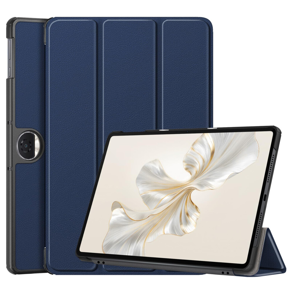 Case For Honor Pad 9 12.1-Inch 2024 Tablet, Ultra-Thin Hard Back Case With Stand Protective Folio Cover, Blue 9339159009130
