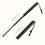 Black Telescopic Hiking Stick Foldable Anti-Slip Grip 3