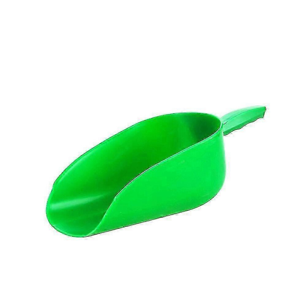 Kikidex (As Show, One Size) Thickened All-Plastic Veterinary Feed Shovel