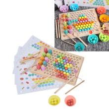 Gioco di perline su tavola in legno 30x22,5 cm 11,8x8,9 pollici
