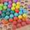 Jeu de perles sur planche en bois 30  22,5 cm multicolore 3+ 9
