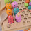 Jeu de perles sur planche en bois 30  22,5 cm multicolore 3+ 7