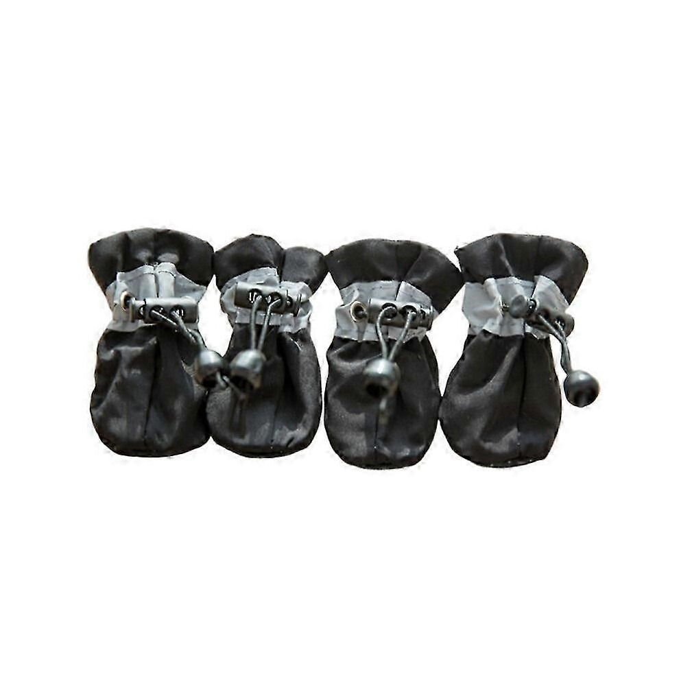 Kikidex (3, ) Dog Boots With Suspenders Waterproof Dog Shoes Paw Protectors Adjustable Pet Clothing Booties For Dog Winter Outdoor Supplies Yellow
