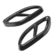 2 pezzi di finitura posteriore in acciaio inossidabile per E W213, GLC X253