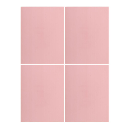 4 pezzi gomma morbida 20x15 cm autoadesivi per stampa e