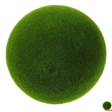 Palla Di Muschio In Schiuma Verde Decorativa Per Giardino